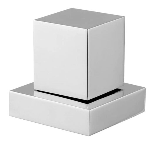 Acabamento Completo Quadrado Cromado 3/4