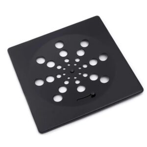 Grelha Quadrada em Inox Preto Para Caixilho de 10×10 cm