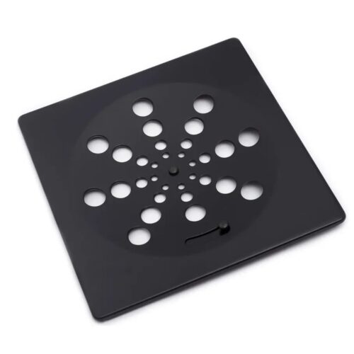 Grelha Quadrada em Inox Preto Para Caixilho de 10×10 cm