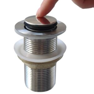 Válvula Click em Metal Para Pia de Banheiro e Tanques 1. 1/4