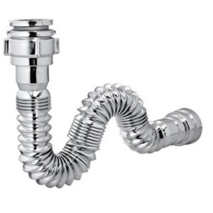 Sifão Sanfonado Cromado