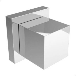 Acabamento Completo Quadrado Cromado 3/4