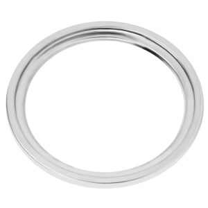 Caixilho Redondo em Inox Cromado 15×15 cm