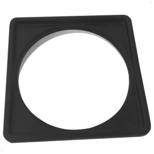 Caixilho Quadrado em Inox Preto 10×10 cm