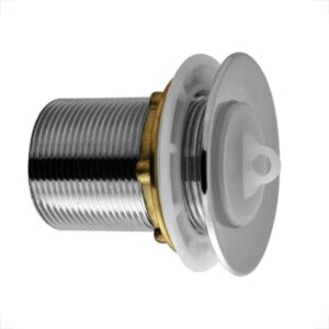 Válvula em Metal Para Pia de Banheiro e Tanques 1. 1/4