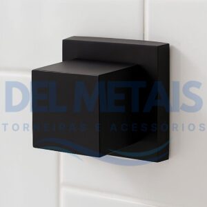 Acabamento Completo Quadrado Preto 3/4