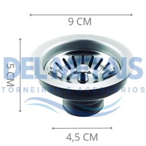 Válvula Americana em Inox 3 1/2