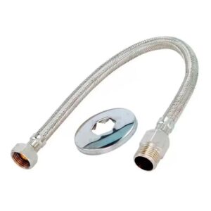 Engate Flexível de 30 cm Em Inox Trançado