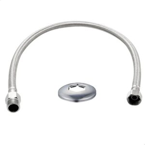 Engate Flexível de 40 cm Em Inox Trançado