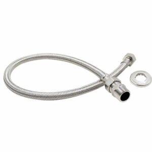 Engate Flexível de 60 cm Em Inox Trançado