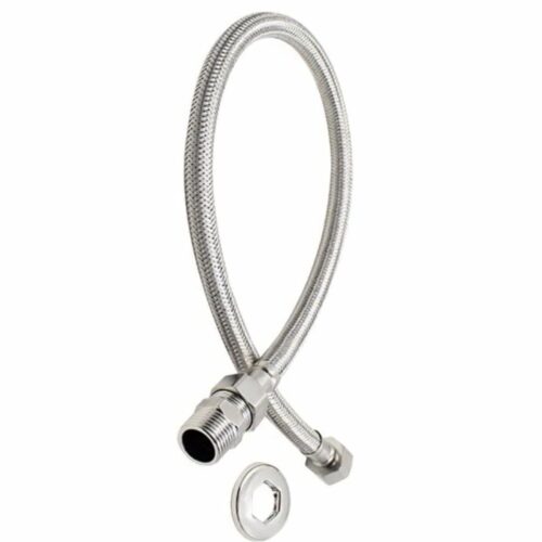 Engate Flexível de 60 cm Em Inox Trançado