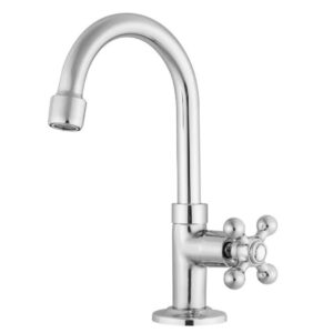 1195 Torneira Para Banheiro / Lavabo Em Metal Cromado