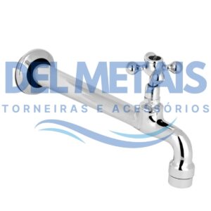 1159 Torneira Para Parede de Cozinha em Metal Cromado