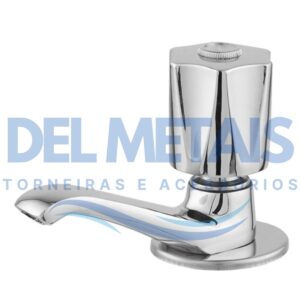1193 Torneira Para Banheiro / Lavabo Em Metal Cromado
