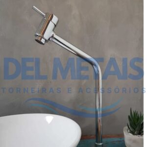 Torneira Link 45 Graus Bica Alta Para Banheiro / Lavabo